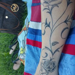 Intradermal Designs - One of my wife's many tattoos done at intradermal