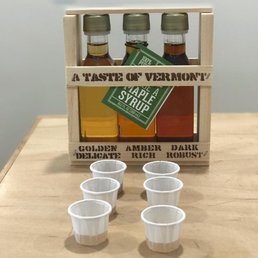 Mape Syrup Tasting Flight - So Goood!!
