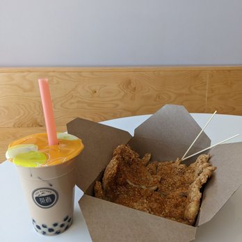 Tea Gather - Classic milk tea & crispy chicken cutlet - Bubble Tea Near Me - Northville, Michigan Tea Gather - Classic milk tea & crispy chicken cutlet - Bubble Tea Near Me - Northville, Michigan