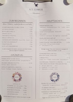 Menu photo 2 Alte Schmiede Rüsselsheim, HE
