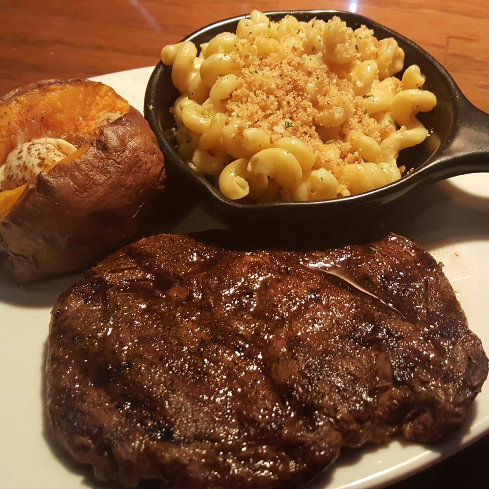 Outback Steakhouse - Prime rib, sweet potato (loaded) & their Mac n cheese two thumbs way UP - Steakhouses Near Me - Middletown, New York Outback Steakhouse - Prime rib, sweet potato (loaded) & their Mac n cheese two thumbs way UP - Steakhouses Near Me - Middletown, New York