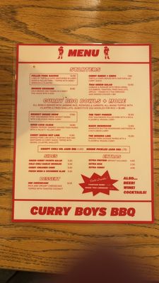 Menu photo 5 Curry Boys BBQ Nashville, TN