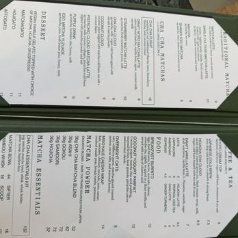 Cha Cha Matcha - Cha Cha Matcha Menu - Coffee & Tea Near Me - Beverly Hills, California