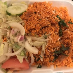 Didar - Order of Chicken Biryani...It comes with a bit of salad on the side