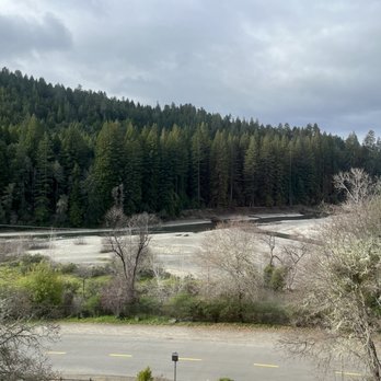 Benbow Historic Inn - Window view - Hotels Near Me - Garberville, California