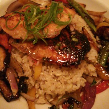 Grand Lux Cafe - Miso glazed salmon - American Near Me - Paramus, New Jersey