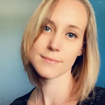 Hair Concepts - Hair change!!! Nicole did more blonde with a touch of auburn underneath with an Angled shoulder length bob cut - Hair Salons Near Me - Orland Park, Illinois