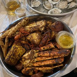 Seafood Party Lawton - Combo #2 & Dozen Half-Shell Oysters