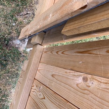 Pflugerville Pfence Company - Both gates are misaligned - Fences & Gates Near Me - Hutto, Texas Pflugerville Pfence Company - Both gates are misaligned - Fences & Gates Near Me - Hutto, Texas