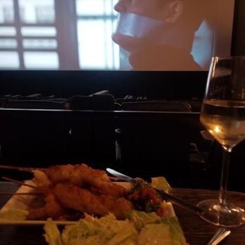 CMX CineBistro - Tempura lobster skewers and ceasar salad - Cinema Near Me - McLean, Virginia CMX CineBistro - Tempura lobster skewers and ceasar salad - Cinema Near Me - McLean, Virginia