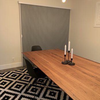Reseda Shade - Opaque honeycomb shade jn dining room. - Shades & Blinds Near Me - Reseda, California Reseda Shade - Opaque honeycomb shade jn dining room. - Shades & Blinds Near Me - Reseda, California