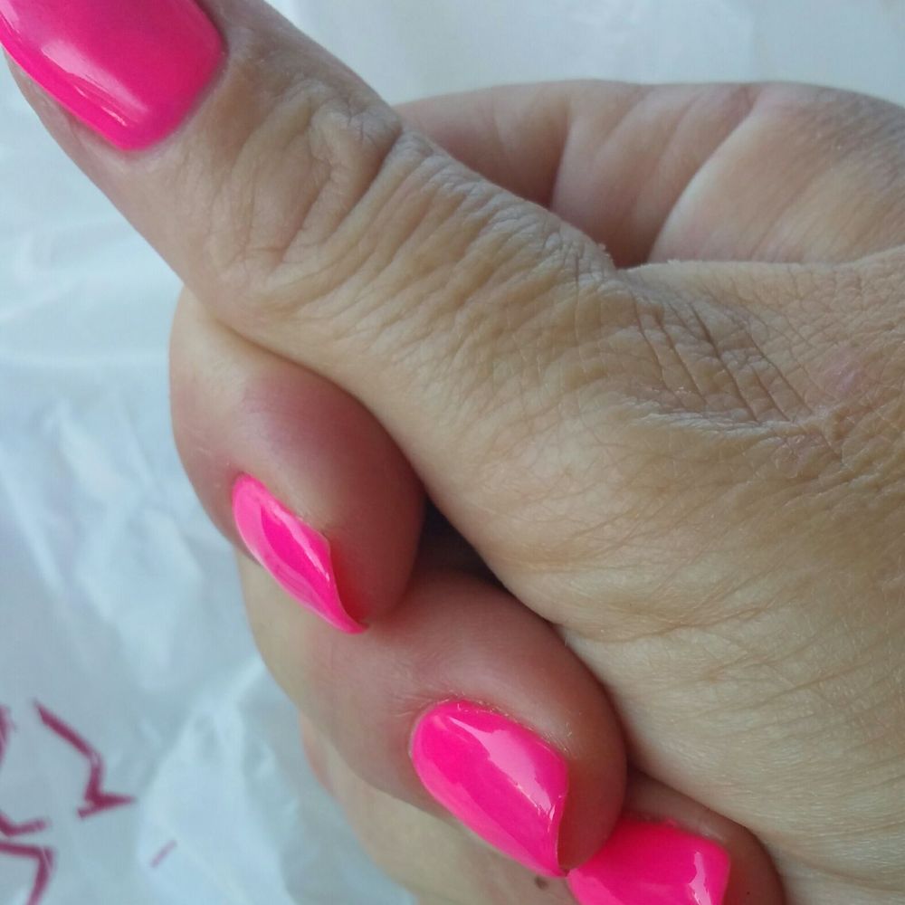 Lana's Diamond Salon - Purple shades on nail. - Nail Salons Near Me - Downey, California
