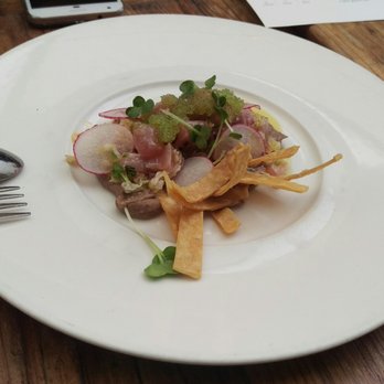Foreign Cinema - Yellowtail tartare. - Breakfast & Brunch Near Me - San Francisco, California Foreign Cinema - Yellowtail tartare. - Breakfast & Brunch Near Me - San Francisco, California