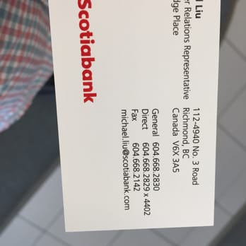 Scotiabank - Banks & Credit Unions Near Me - Richmond, British Columbia Scotiabank - Banks & Credit Unions Near Me - Richmond, British Columbia