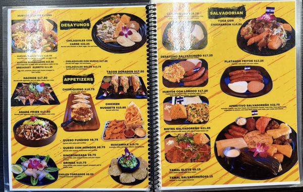 Menu photo 3 Chalateco San Jose, CA