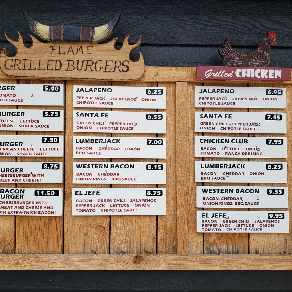 Vick's Burger Shack - Menu - Burgers Near Me - Sultan, Washington