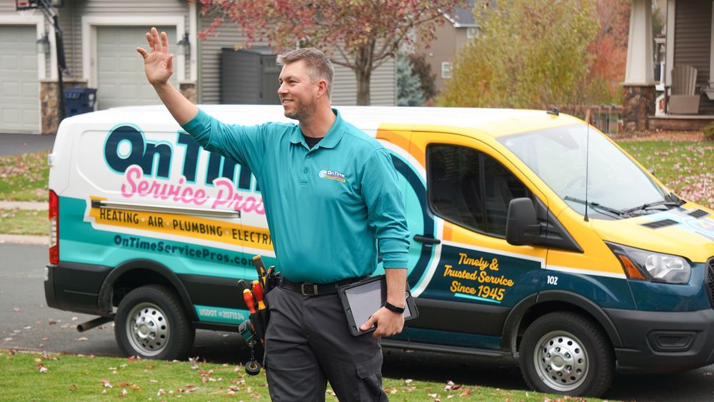 Slide of On Time Service Pros Heating and Air