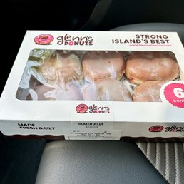 6-pack glazed jelly donuts $8.50 6-pack glazed jelly donuts $8.50