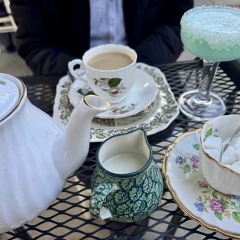 McKenna's Tea Cottage - The Jack Frost cocktail was very pretty, and the tea service was cute. - Coffee & Tea Near Me - Seal Beach, California McKenna's Tea Cottage - The Jack Frost cocktail was very pretty, and the tea service was cute. - Coffee & Tea Near Me - Seal Beach, California
