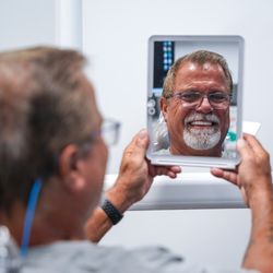 Smart Arches Dental Implants - Satisfied dental implants patient - Smart Arches, Langhorne, PA.