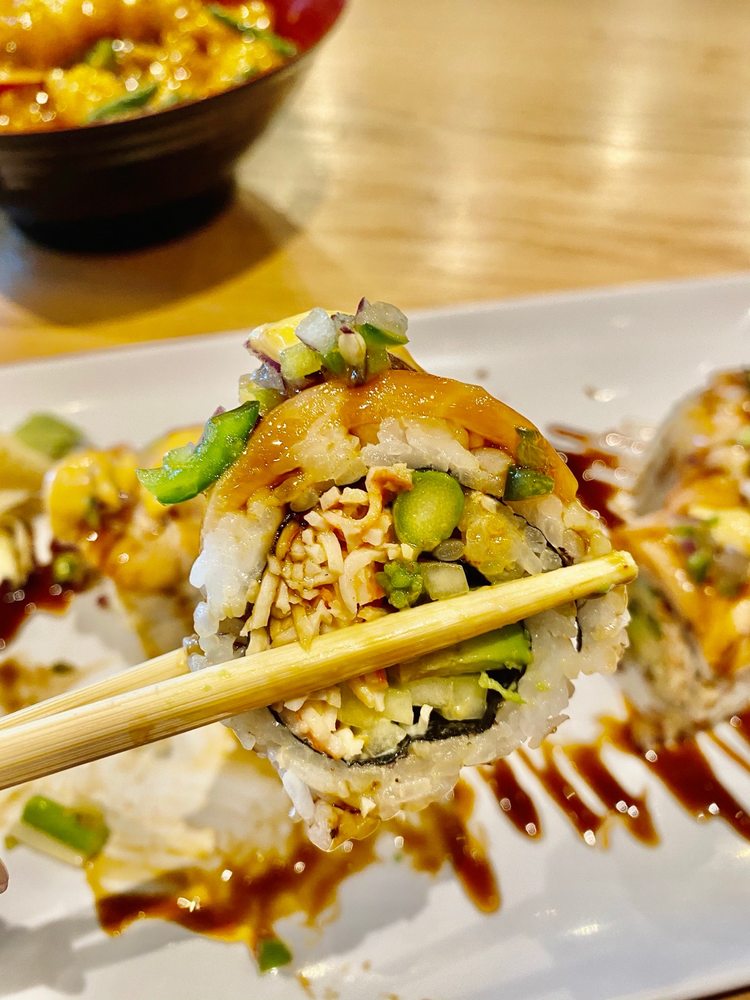 Food from Bento Asian Kitchen + Sushi