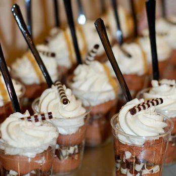 Katherine's Catering - Chocolate Mousse Shooter - Caterers Near Me - Ann Arbor, Michigan