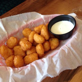 Big Crab - Corn nuggets with ranch dipping sauce - Seafood Near Me - Jacksonville, Florida Big Crab - Corn nuggets with ranch dipping sauce - Seafood Near Me - Jacksonville, Florida