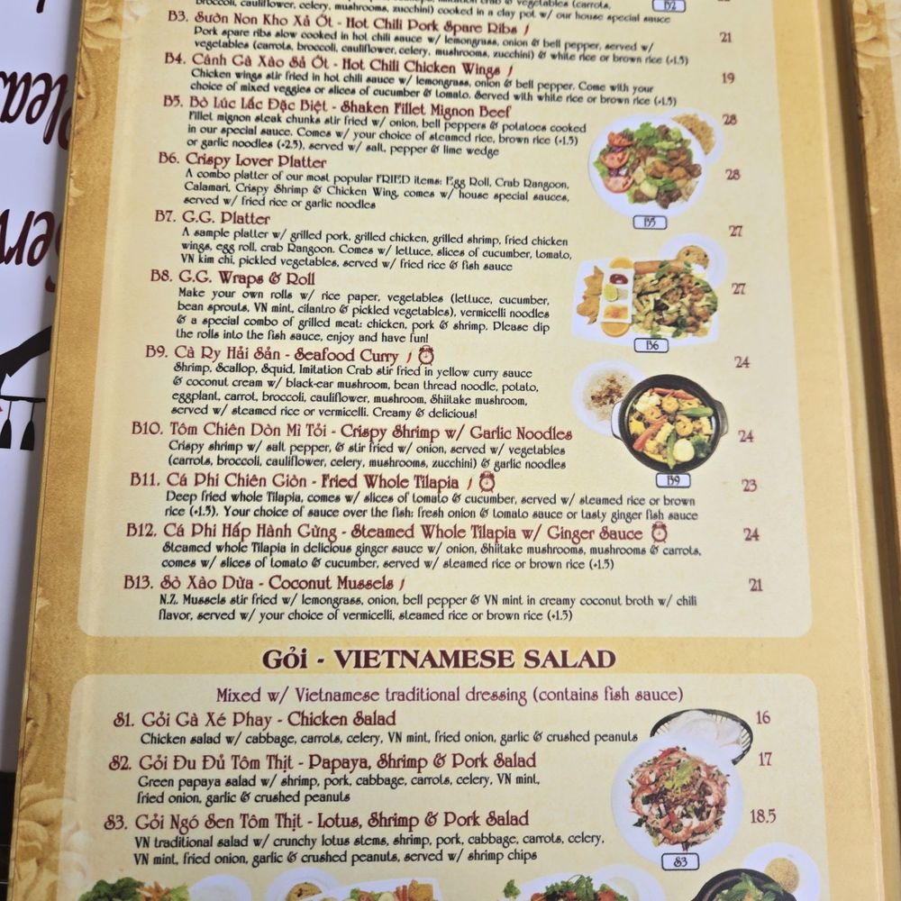 Grilled Ginger - Menu - Vietnamese Near Me - Fayetteville, North Carolina Grilled Ginger - Menu - Vietnamese Near Me - Fayetteville, North Carolina