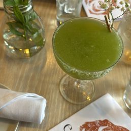 Cucumber & Basil Margarita Cucumber & Basil Margarita