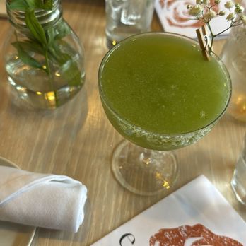 Zona Rosa - Cucumber & Basil Margarita - Mexican Near Me - Los Gatos, California Zona Rosa - Cucumber & Basil Margarita - Mexican Near Me - Los Gatos, California