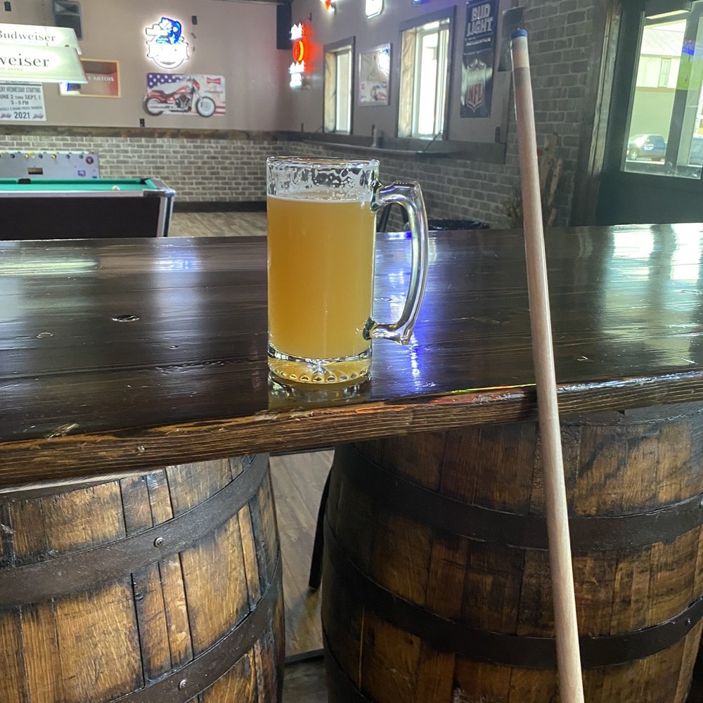 Pool tables and beer