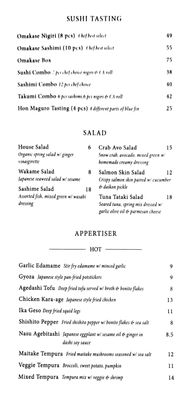 Menu photo 6 Takumi San Carlos, CA Menu photo 6 Takumi San Carlos, CA