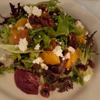 Sage Restaurant - Roasted beet and navel orange salad - New American Near Me - Tallahassee, Florida Sage Restaurant - Roasted beet and navel orange salad - New American Near Me - Tallahassee, Florida