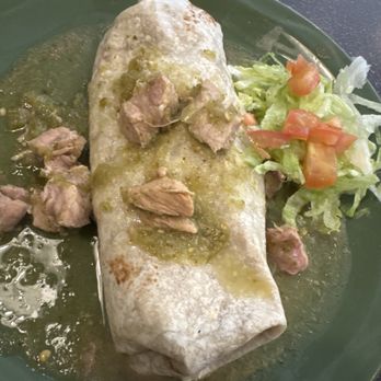 El Burrito Mexican Restaurant - Green Chili Burrito - Mexican Near Me - Las Vegas, Nevada