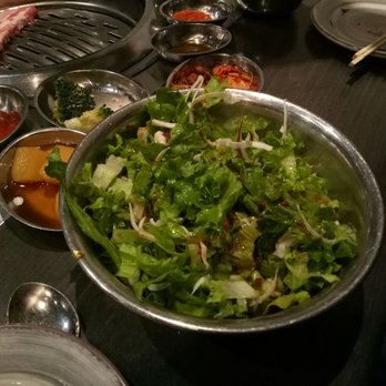 Tomukun Korean Barbeque - salad is the best and you can refill again and again. - Korean Near Me - Ann Arbor, Michigan Tomukun Korean Barbeque - salad is the best and you can refill again and again. - Korean Near Me - Ann Arbor, Michigan