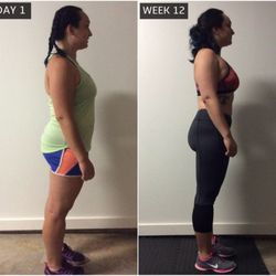 Kettell One Fitness - Client Alex and her awesome 12 week results