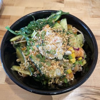 Pokeworks - Poke Bowl - Regular (2 Proteins) - Salad Near Me - Omaha, Nebraska Pokeworks - Poke Bowl - Regular (2 Proteins) - Salad Near Me - Omaha, Nebraska