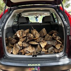 Murdoch's Tree Care and Firewood - Came by and picked up this load of wood for $25. The campground charges $12 for a little bundle.