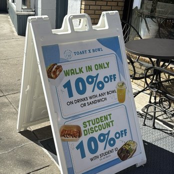 Toast x Bowl - discount - Sandwiches Near Me - Hoboken, New Jersey Toast x Bowl - discount - Sandwiches Near Me - Hoboken, New Jersey