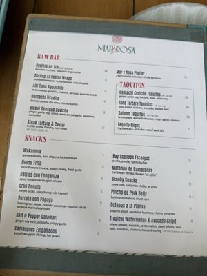 Menu photo 3 Mar Y Rosa San Juan, PR Menu photo 3 Mar Y Rosa San Juan, PR