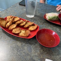 Jolene's Thai Cuisine - Crab Rangoon. Amazing