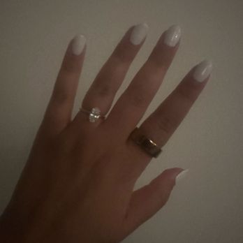 Downey Nails And Lashes - White gel - Nail Salons Near Me - Downey, California