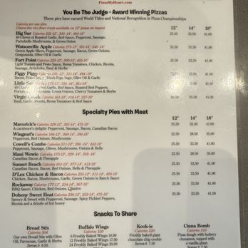 Pizza My Heart - Menu - Chicken Wings Near Me - Tracy, California Pizza My Heart - Menu - Chicken Wings Near Me - Tracy, California