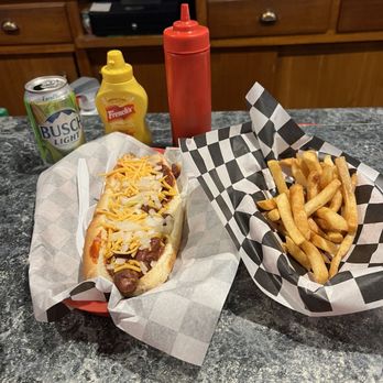 Jimmy’s Pub - Chili dog amd fries. - Dive Bars Near Me - East Dubuque, Illinois Jimmy’s Pub - Chili dog amd fries. - Dive Bars Near Me - East Dubuque, Illinois