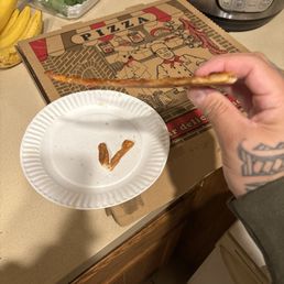 Cheese pizza.. ha