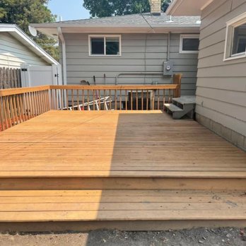 Ideal Landscaping - Deck Stain Before - Landscaping Near Me Ideal Landscaping - Deck Stain Before - Landscaping Near Me