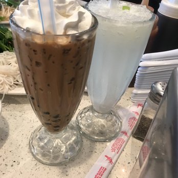 Pho Tasty - Ice Coffee with boba and lemonade soda - Vietnamese Near Me - Artesia, California Pho Tasty - Ice Coffee with boba and lemonade soda - Vietnamese Near Me - Artesia, California
