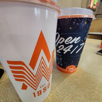 Whataburger - Whataburger anniversary 32 oz reusable cups - Burgers Near Me - Fort Worth, Texas