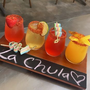 Mariscos La Chula - Downey - Margarita flight - Seafood Near Me - Downey, California Mariscos La Chula - Downey - Margarita flight - Seafood Near Me - Downey, California