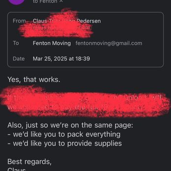 Fenton Moving - Movers Near Me